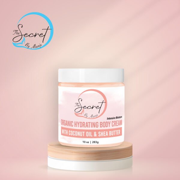 BODY CREAM - Organic Hydrating With Coconut Oil & Shea Butter