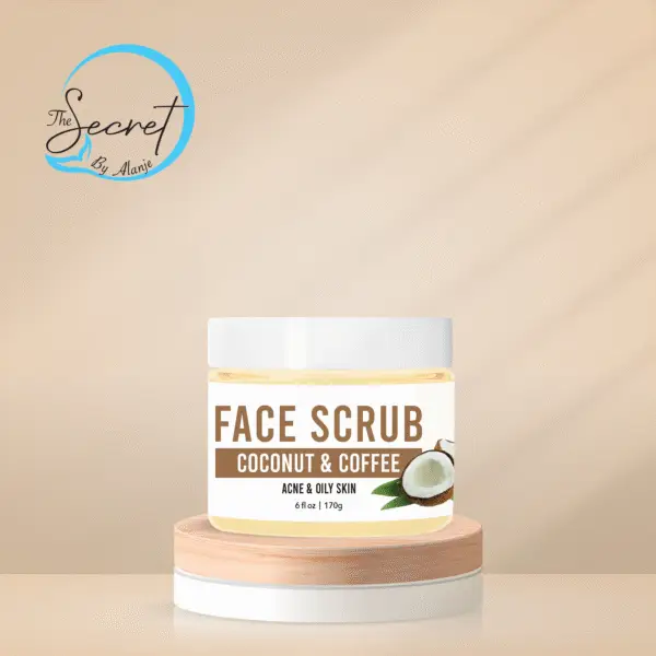 FACIAL SCRUB - Coconut & Coffee (Dry Skin)