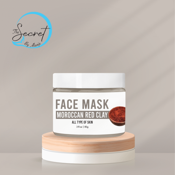 FACE MASK - Moroccan Red Clay (All Type of Skin)