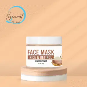 FACE MASK - Rice & Retinol (Skin Brightening)
