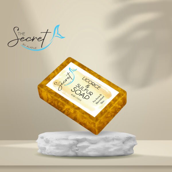 SOAP - Licorice & Sulfur (Acne & Blemished Skin)