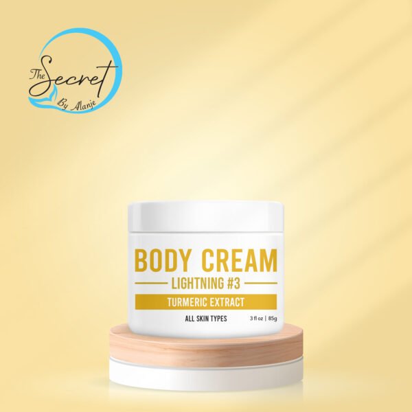 BODY CREAM #3 - (Lightning) Turmeric Extract