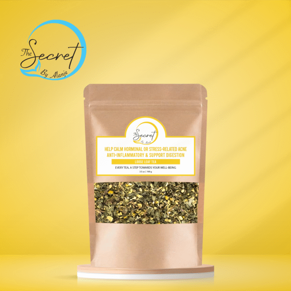 LOOSE LEAF TEA - Help Calm Hormonal or Stress-Related Acne - Anti-Inflammatory - Support Digestion