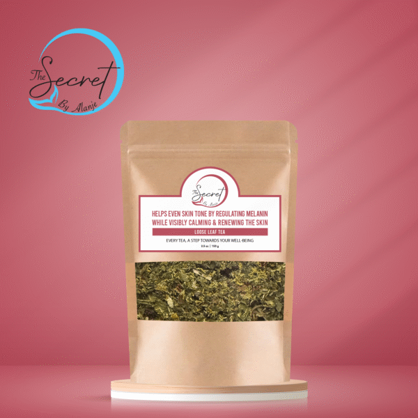 LOOSE LEAF TEA - Helps Even Skin Tone by Regulating Melanin while Visibly Calming & Renewing the Skin